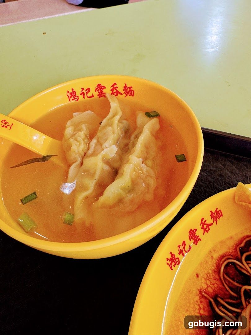 Wonton Noodle Soup