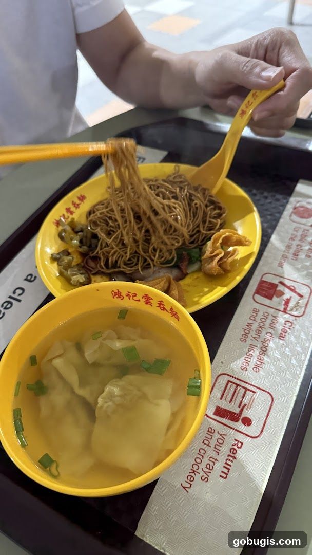 Noodles and Wontons