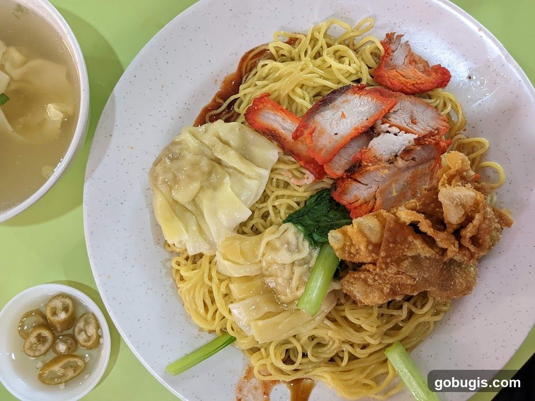 Wonton Noodles with Char Siu