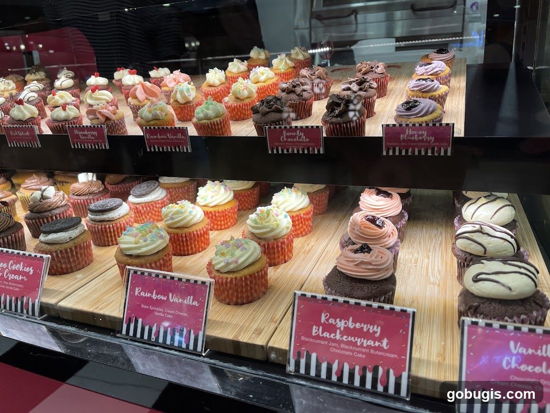 Cupcakes Display
