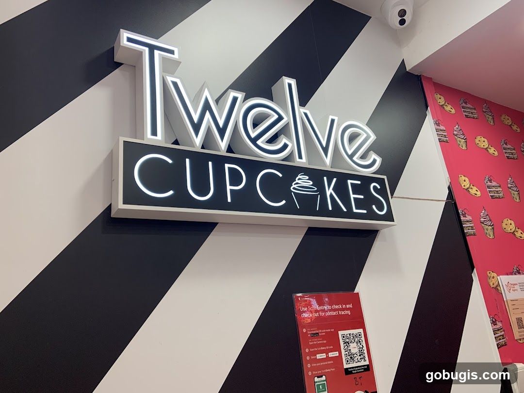 Twelve Cupcakes Signage