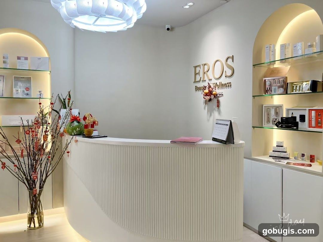 Beauty Salon Reception Area