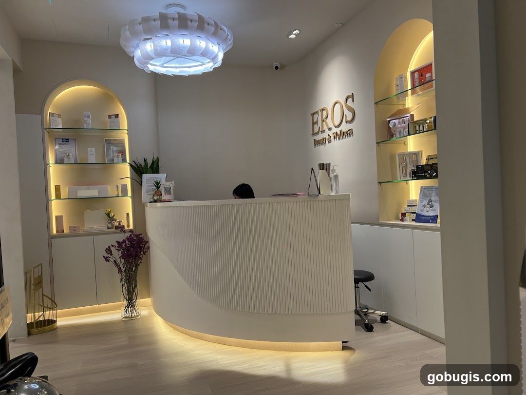 Beauty Salon Reception Area