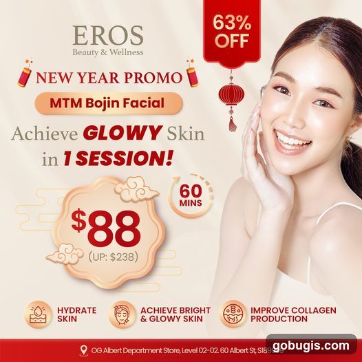 New Year Promo for MTM Bojin Facial