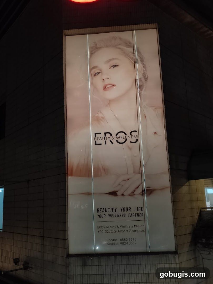 EROS Beauty & Wellness Advertisement