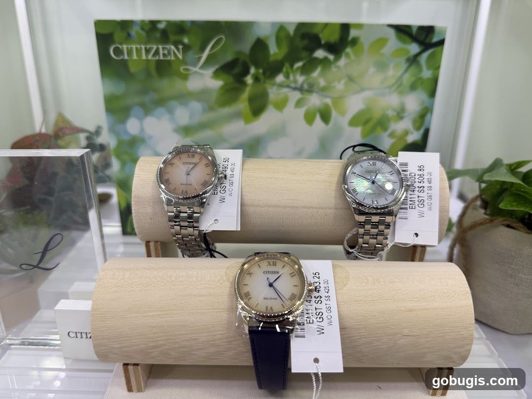 Citizen Watches Display