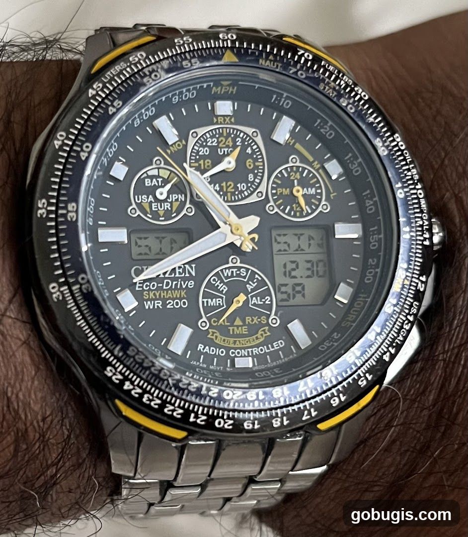 Citizen Eco-Drive Skyhawk Blue Angels Watch
