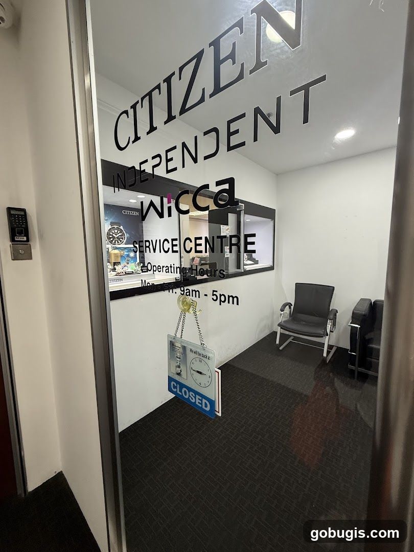 Citizen Watches Service Centre Singapore