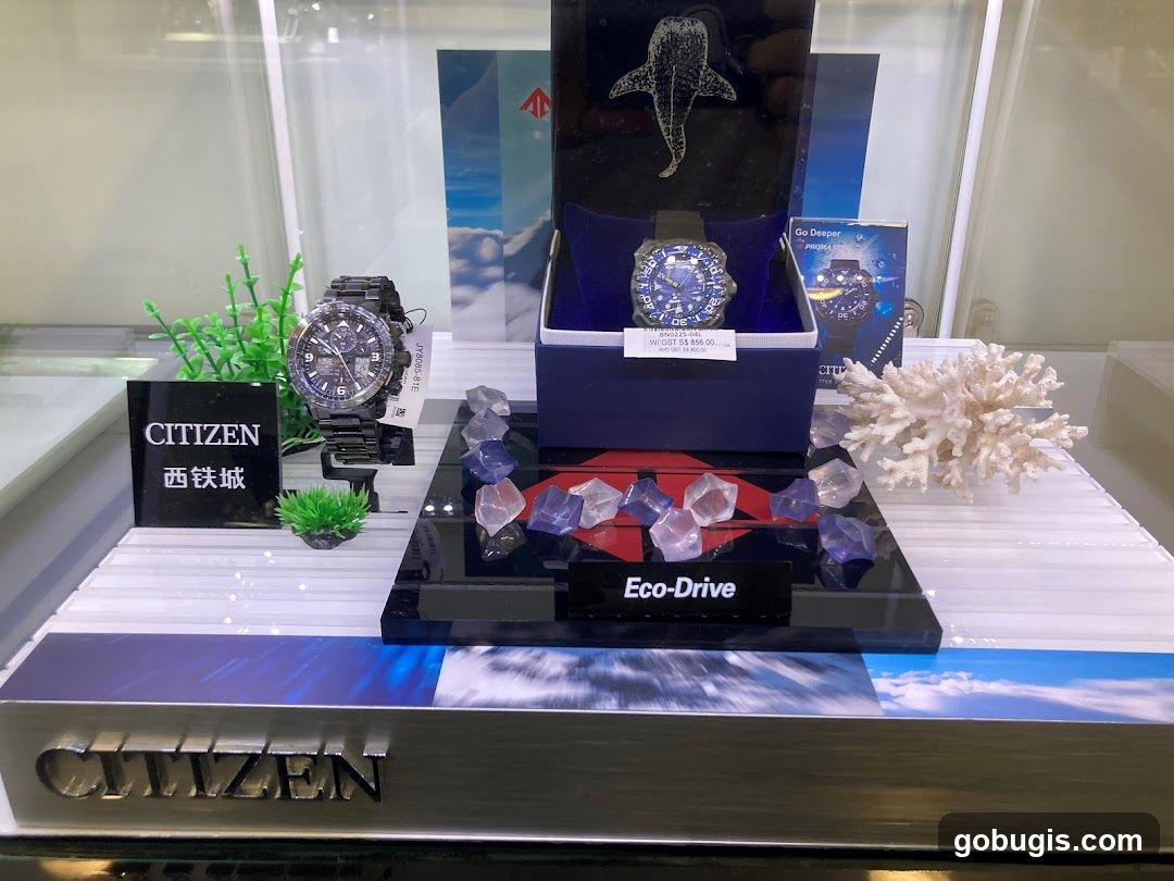 Citizen Watches Display