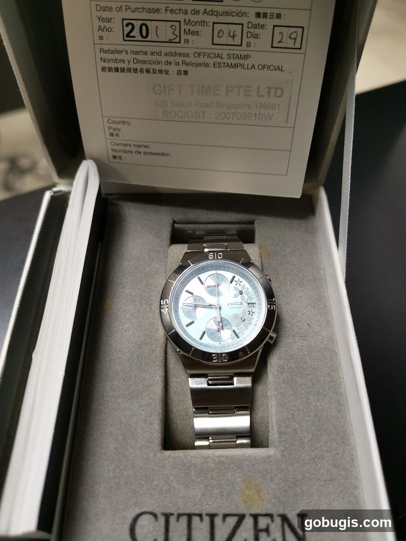 Citizen Watch in Box