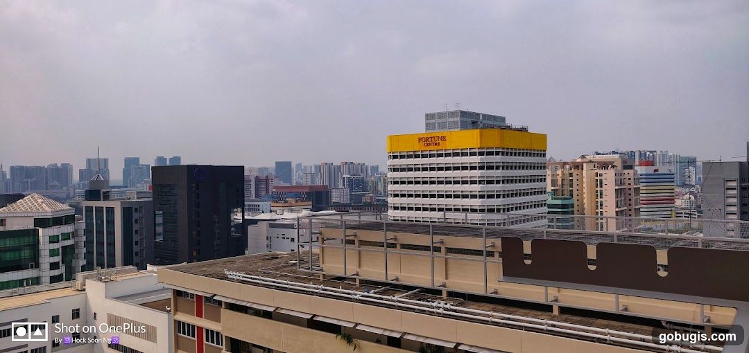 Cityscape with Fortune Centre Building