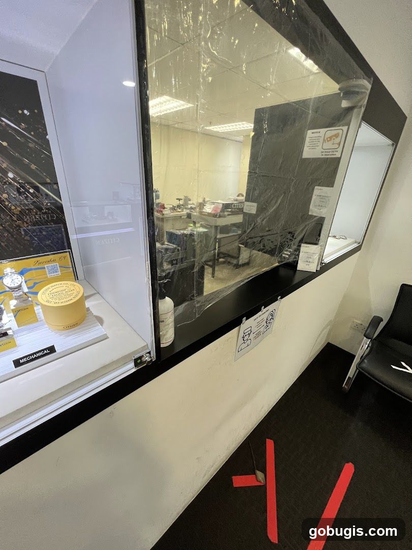 Watch Repair Area