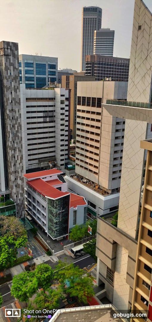 Cityscape with Modern Buildings