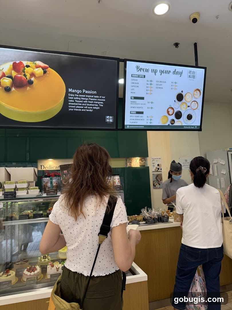Dessert Shop Display