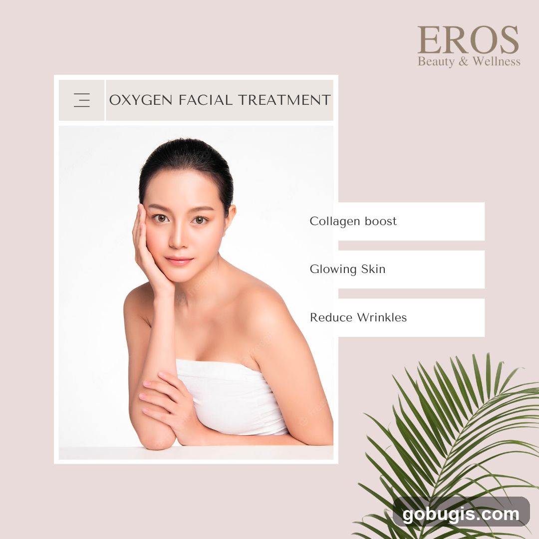 Oxygen Facial Treatment Advertisement