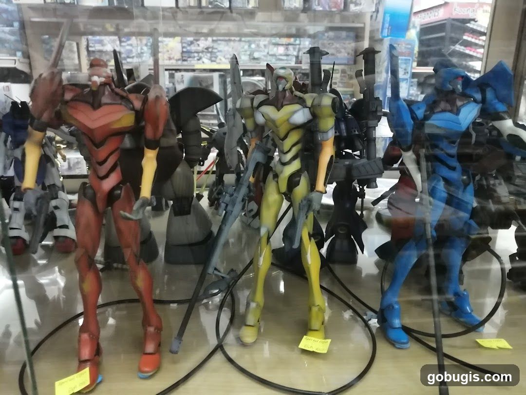 Robot Figures Display
