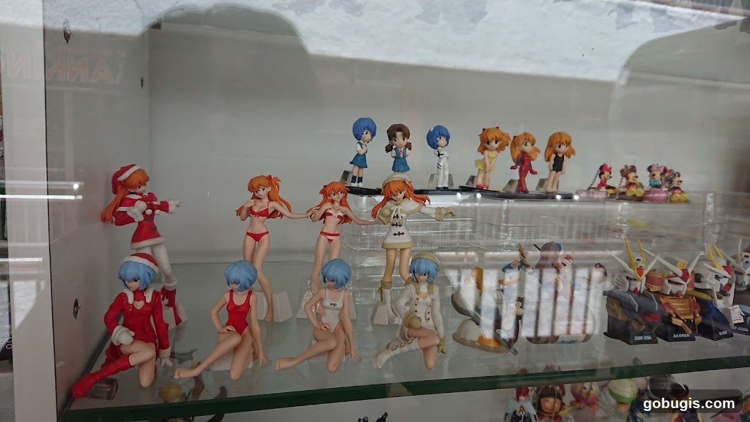 Anime Figurines Display