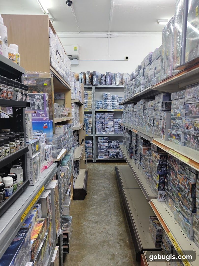 Model Kit Store Aisles