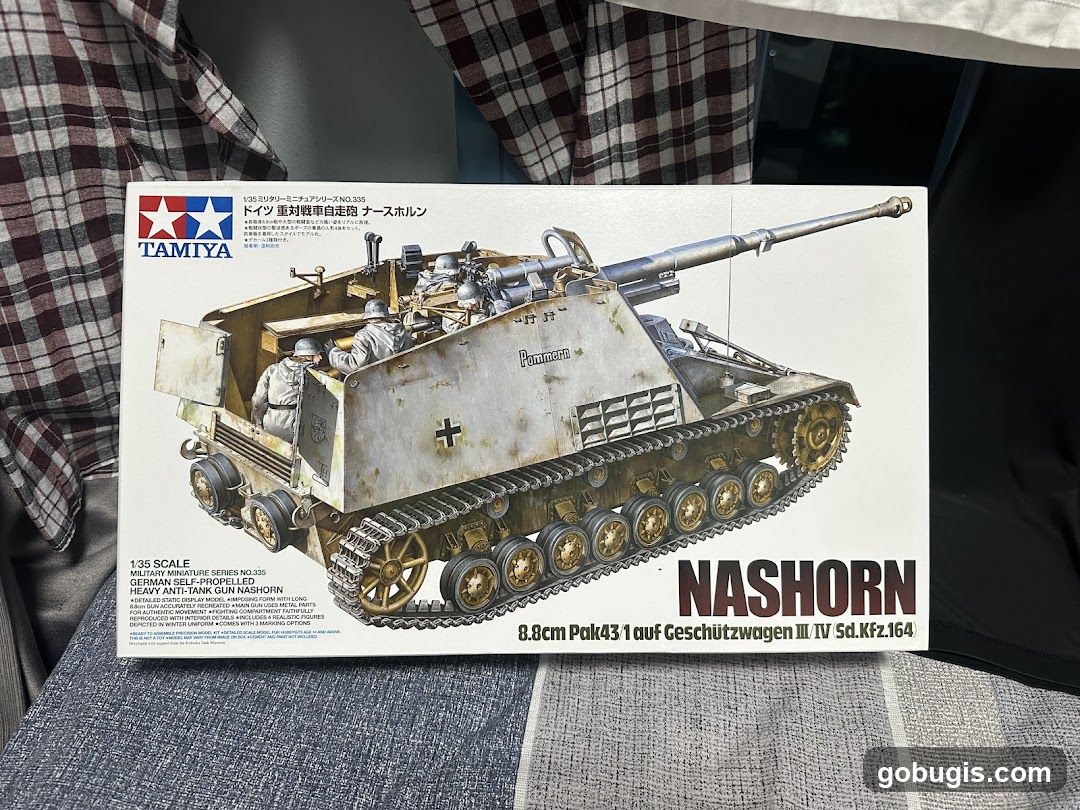 Tamiya 1/35 Scale German Nashorn Model Kit
