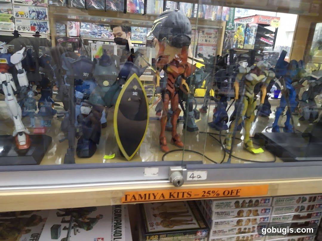 Display of Model Kits
