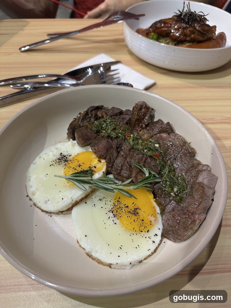Steak and Eggs