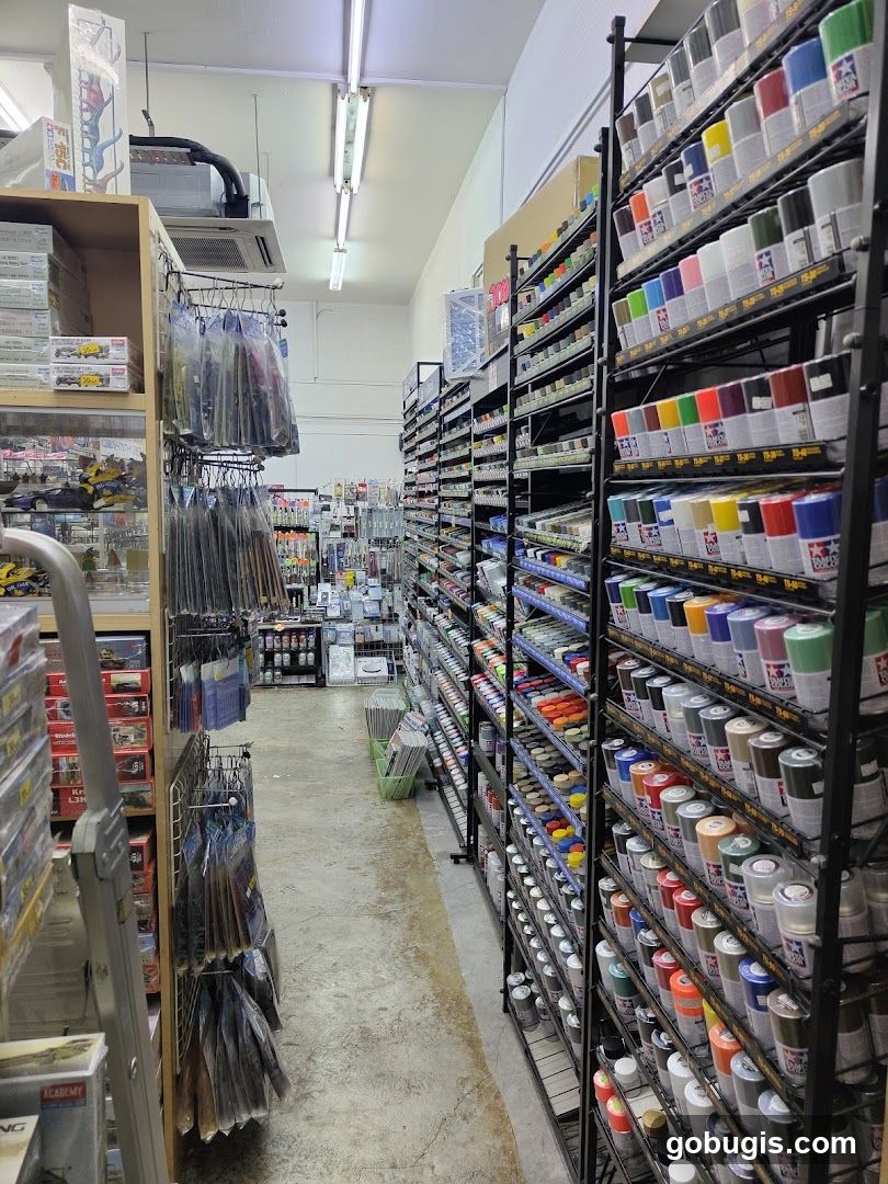 Hobby Shop Interior