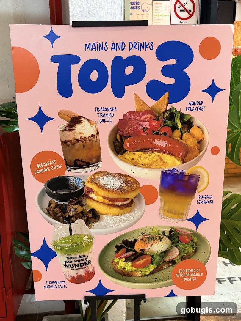 Mains and Drinks Top 3
