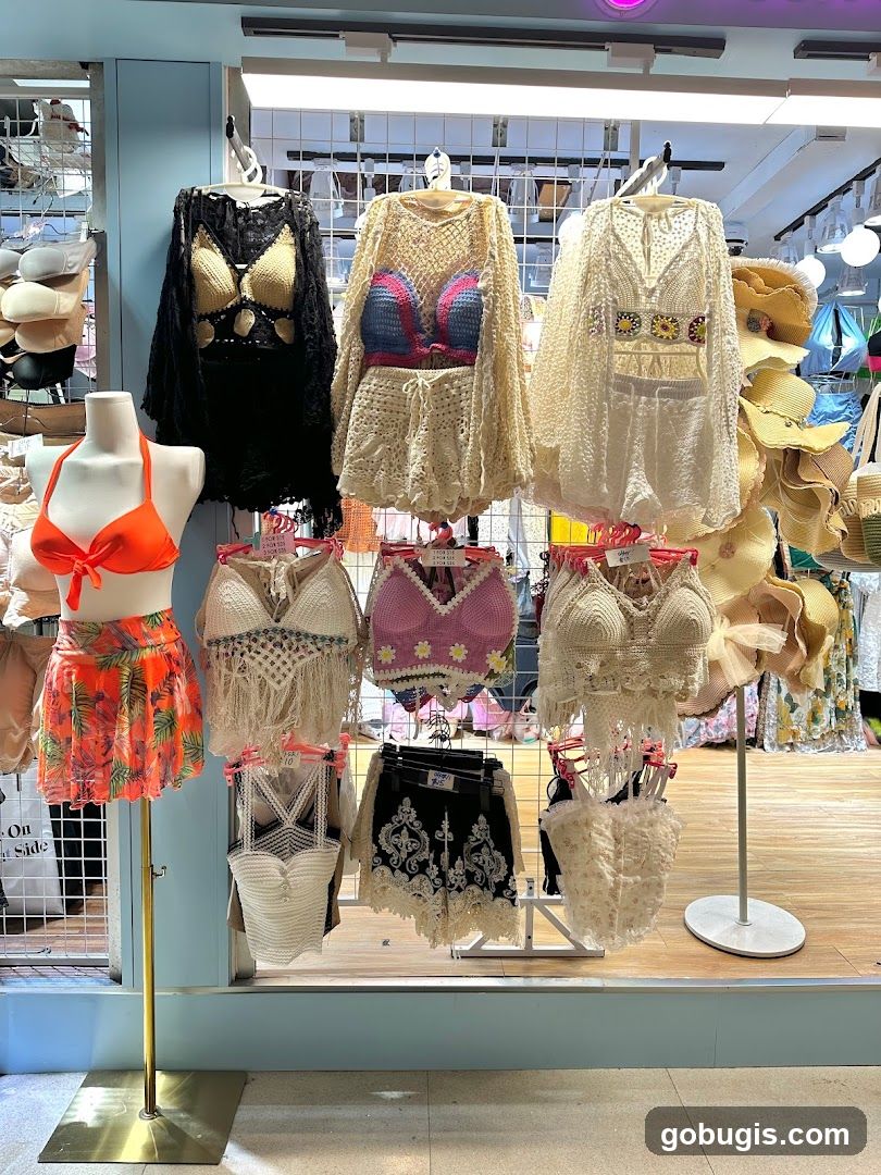 Beachwear Display