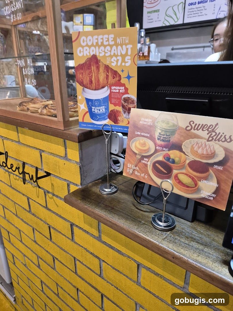 Cafe Counter Display