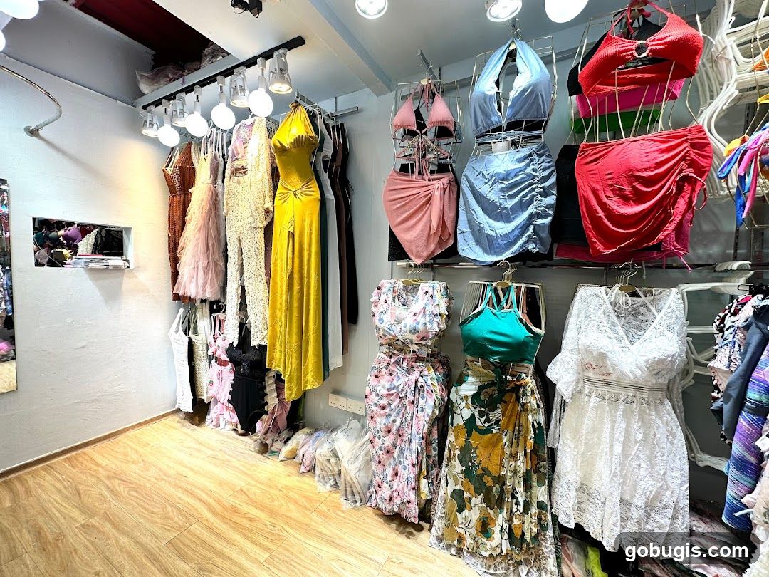 Clothing store interior