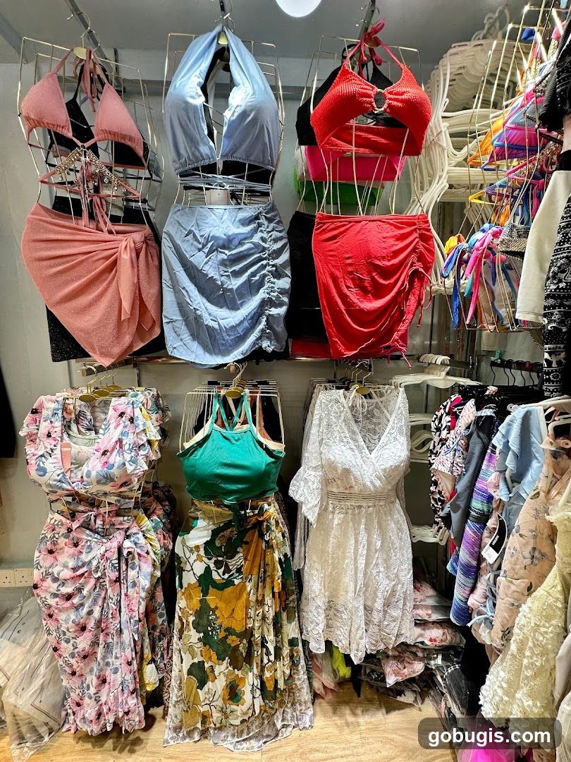 Women's Clothing Display