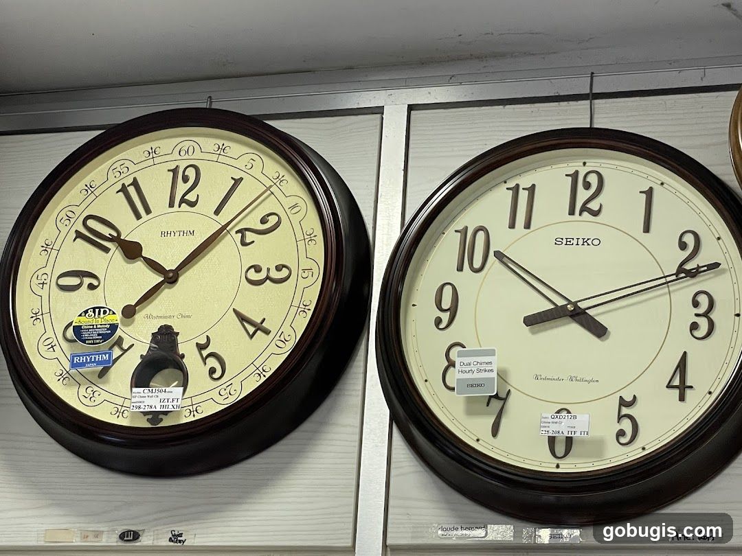 Two Wall Clocks