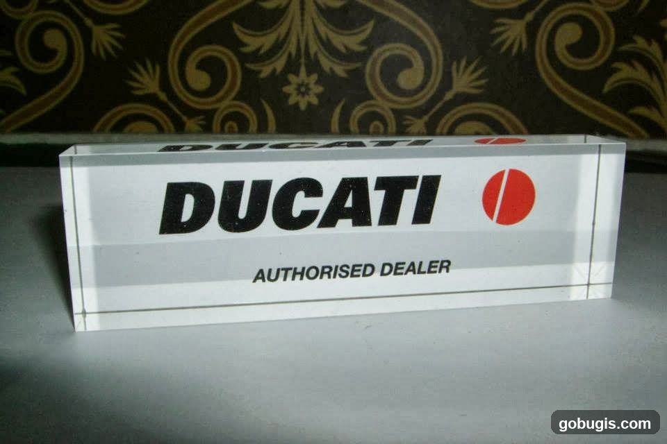 Ducati Authorized Dealer Block