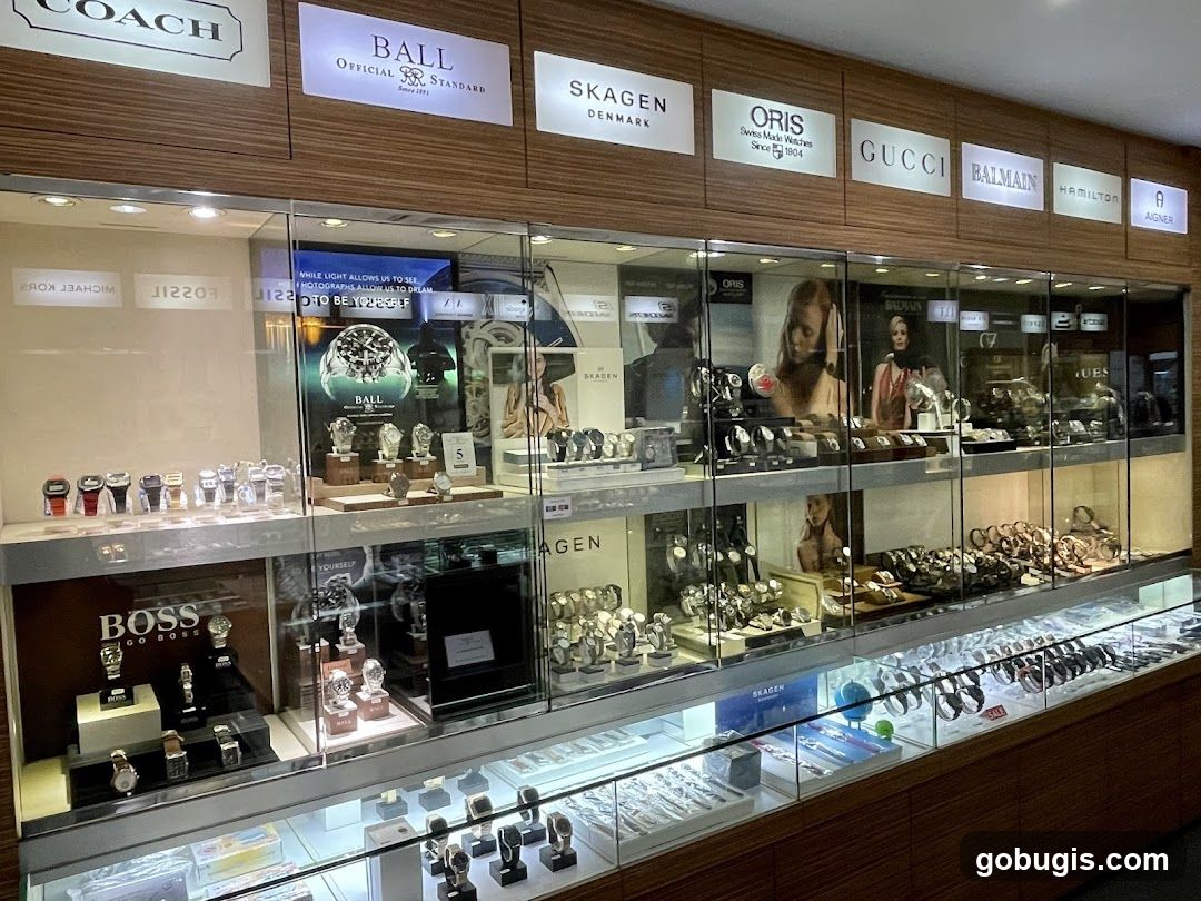 Watch Store Display