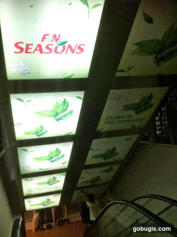 Illuminated Panels with Branding