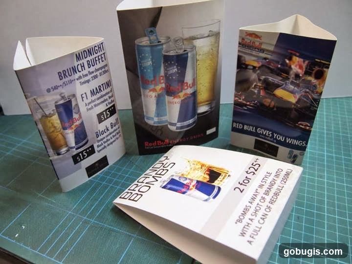 Red Bull promotional displays
