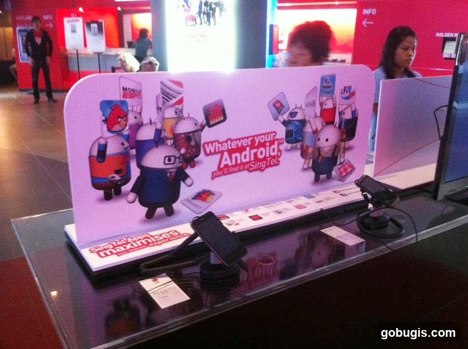 SingTel Android Promotion
