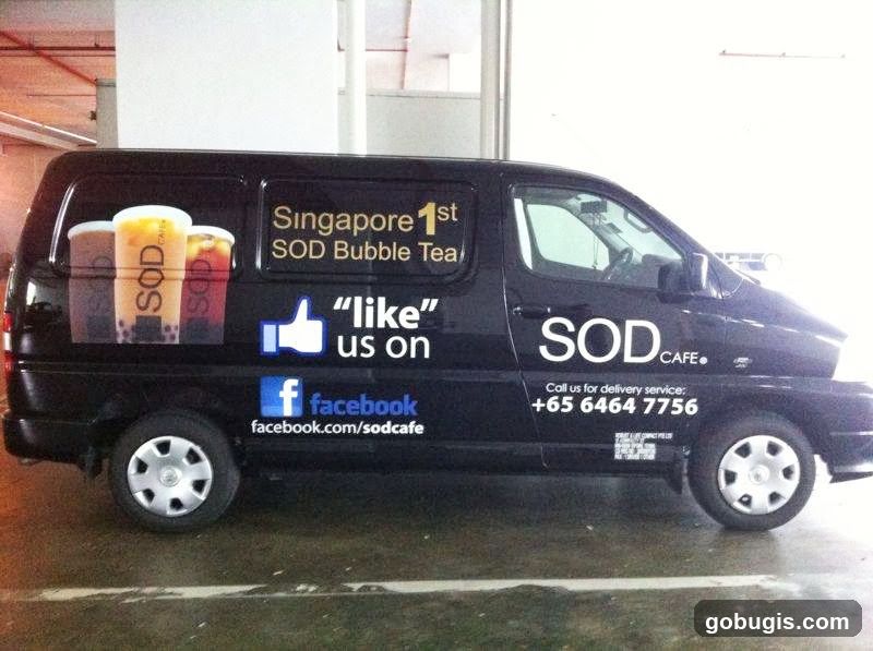 SOD Cafe Delivery Van