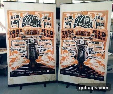 Harley Davidson Event Posters