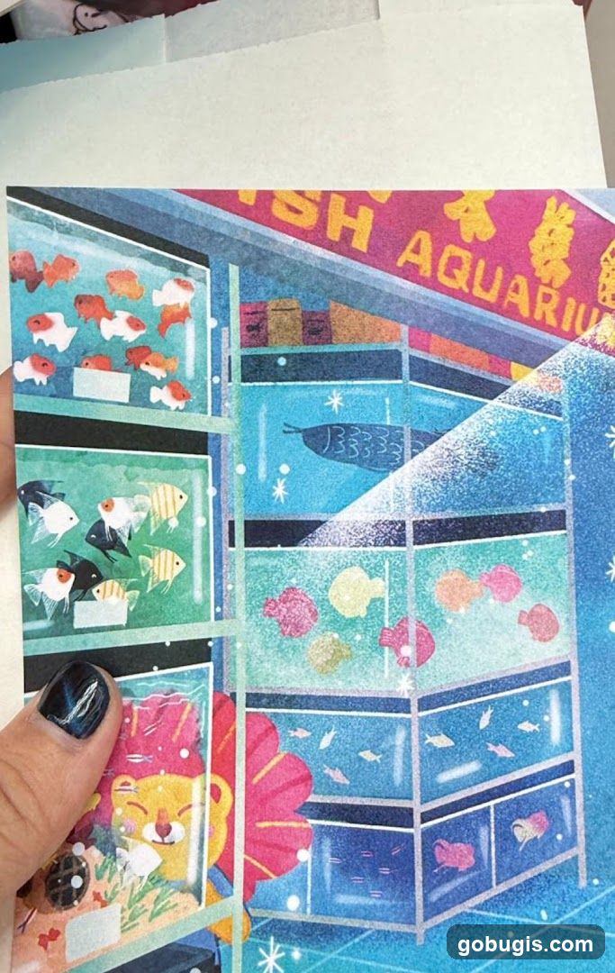 Fish Aquarium Illustration