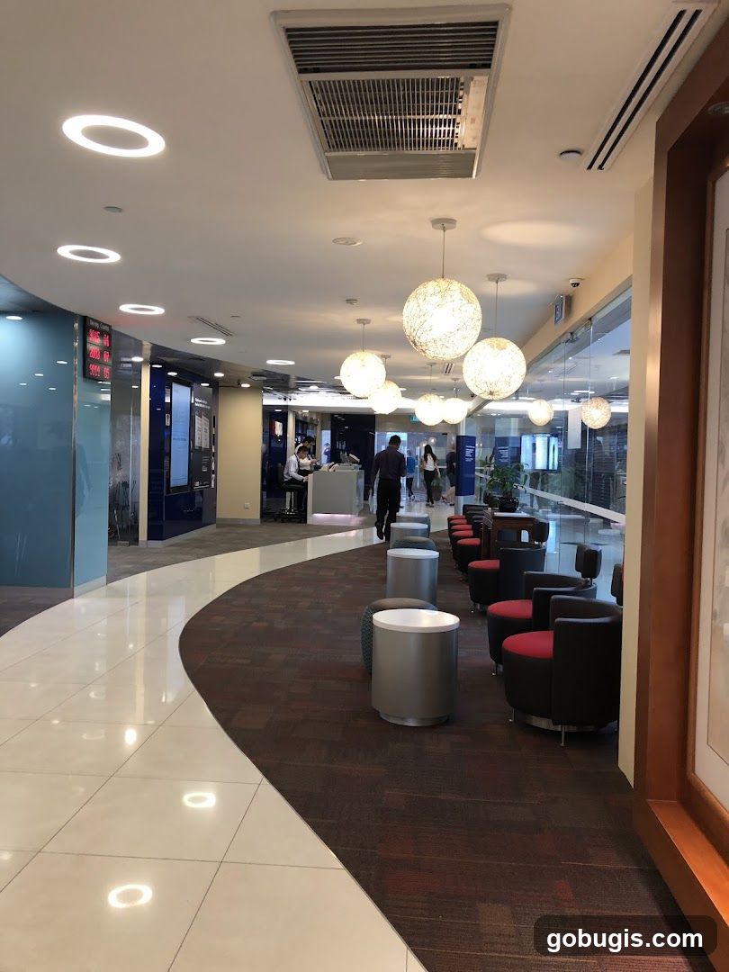 Modern Office Waiting Area