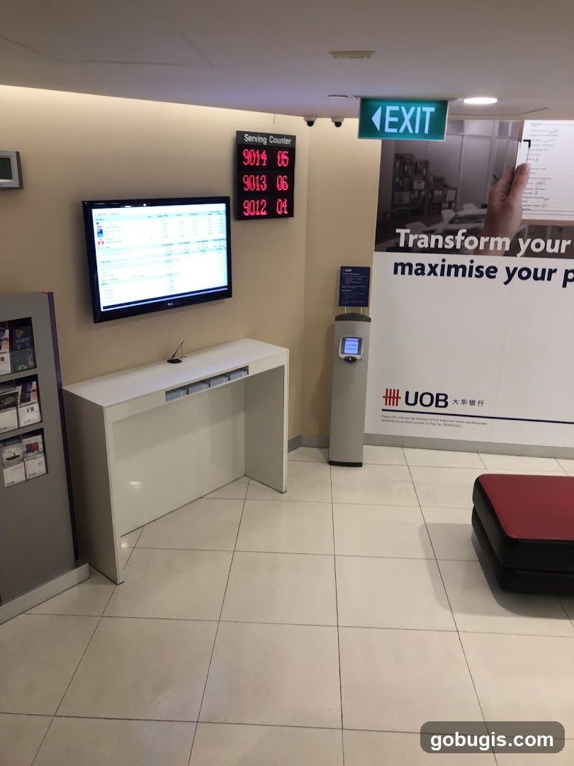 Bank Waiting Area