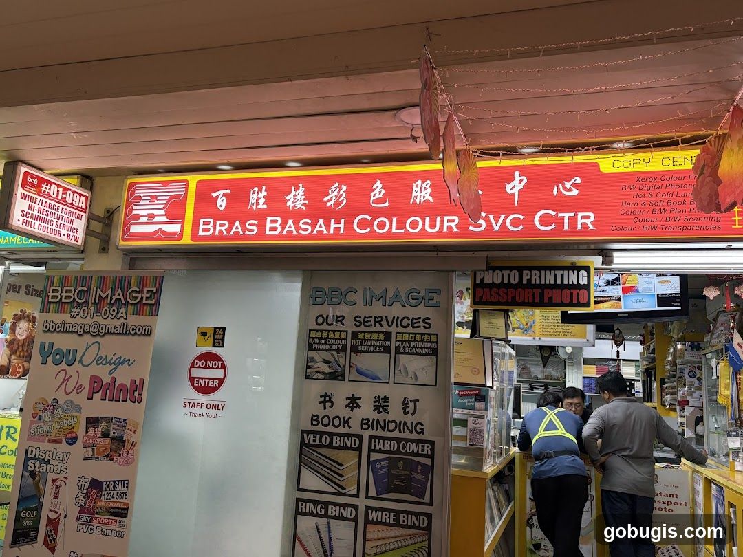 Bras Basah Colour Services Centre