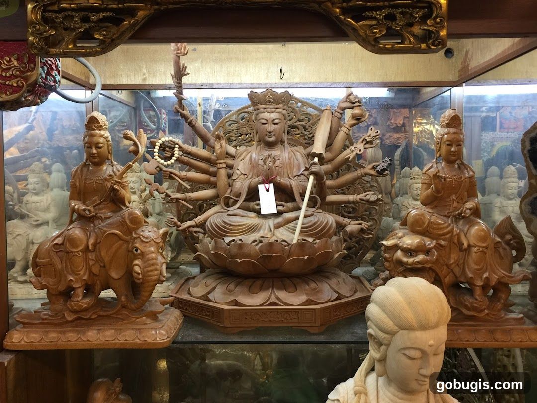 Wooden Buddhist Statues
