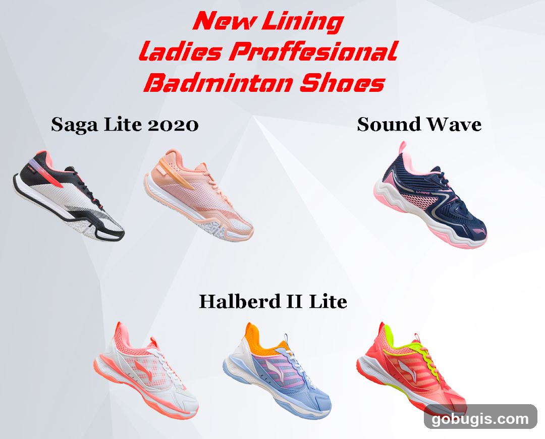 New Lining Ladies Professional Badminton Shoes
