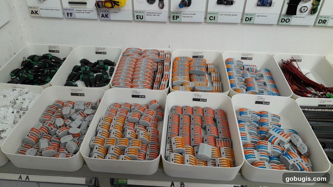 Electronic Components Display