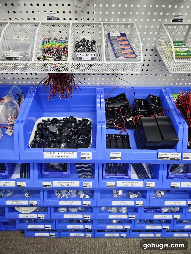 Electronic Components Storage