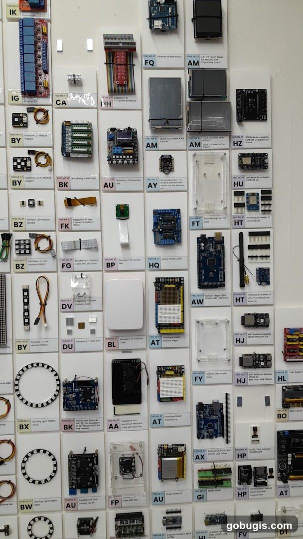 Electronic Components Display