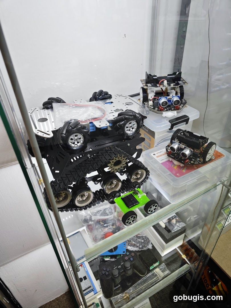 Robotics Components Display