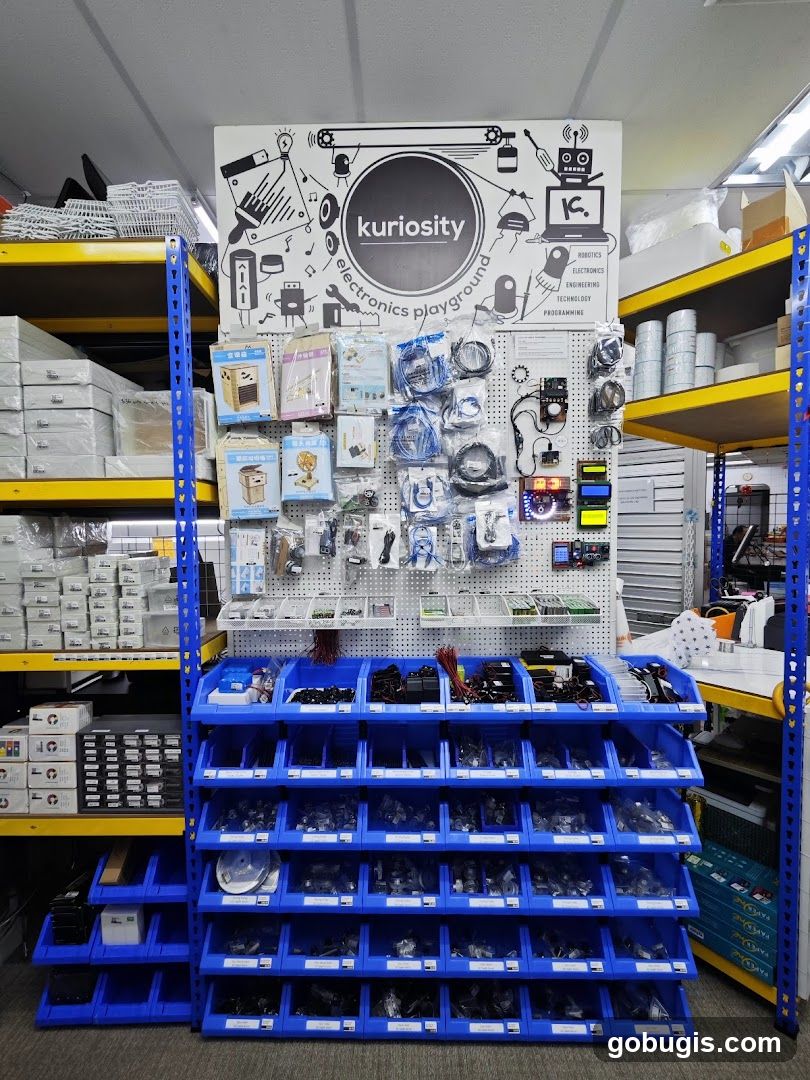 Electronics Components Display
